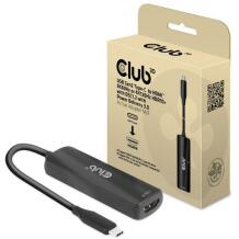 Club3D USB-C на HDMI адаптер CAC-1588 8K60Hz, 4K120Hz, HDCP1.4, HDCP2.3, 100W PD, DSC1.2