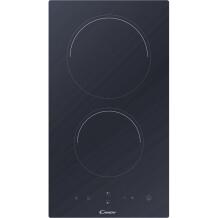 Candy Viryklė CDH30, 2 zonos, 220-240 V, 2,9 kW, Jutiklinis, Laikmatis, Juoda, Ekranas
