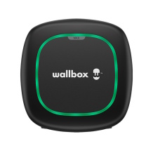 Elektroauto uzlādes stacija Pulsar Max ar 22 kW jaudu Wi-Fi Bluetooth savienojumu 7 m kabeli melna PLP-M-2-4-9-002 Wallbox