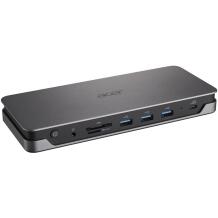 Acer dokkija ADK270 GP.DCK11.01Q, 110W, kosmiline hall, Gigabit Ethernet, USB-C 3.2 Gen 1, DP