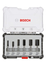 Gropju frēžu komplekts (6gab.) 6mm 2607017465 BOSCH