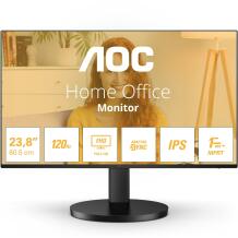 Aoc LCD монитор 24B3HA2 23.8" FHD 1920 x 1080 120Hz IPS, 4 мс, 178° угол обзора, 2 динамика, VESA крепление, черный