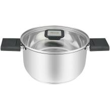 Resto Kastrul 92202 2.5L, Läbimõõt: 18 cm, Materjal: Bakeliit, Roostevaba teras, Ergonomilised kokkuklapitavad käepidemed