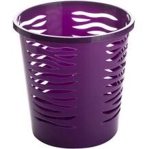 Branq Prügikast 8130035, 10 l, 26 cm, lilla, plastmass, Zebra kollektsioon