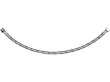 Savienojuma šļūtene F/M 3/8" 500mm, FALA, 71835, nerūsējošais tērauds, EPDM gumija, 32 l/min plūsma