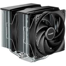 Be Quiet Alumīnija līmeņrādis Pure Rock Pro 3 BK041, 2 ventilatori, 101.2m³/h, 34.8dB(A), 6 siltuma caurules
