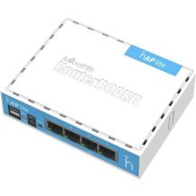 Mikrotik RB941-2ND беспроводная точка доступа, 2.4GHz, 4 x 10/100Mbps, 650MHz CPU, 32MB RAM, WPS, RouterOS