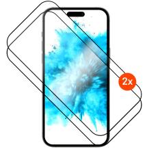 FIXED Ekrāna aizsargs FIXGFADA-1603-BK, 0.33mm, 2.5D, iPhone 17 Pro Max, stikls, melns, ietekmes aizsardzība