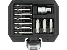 Nolauzto skrūvju izskrūvēšanas komplekts YT-04583 YATO