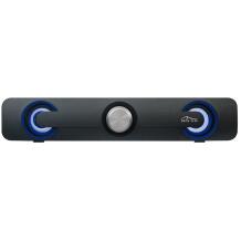 Media-Tech Звуковая панель MT3173, 5W RMS, 180Hz-20kHz, экранированные динамики, USB, LED подсветка