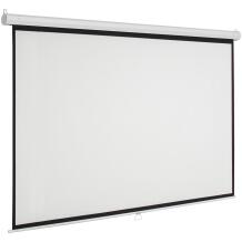 Šilelis Projekcijas ekrāns ES-1, 84 collas (213 cm), 186 cm x 105 cm, 16:9, matēta balta, montējams pie griestiem