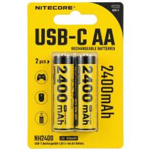 Nitecore Аккумуляторы NC-NH24002 2400 мАч, 1.5 В, AA, 2 шт.