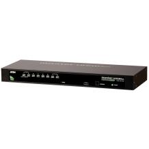Aten 8-Port PS/2-USB VGA KVM Lüliti CS1308-AT-G, 8 x KVM, 1U, metall, kaskaad kuni 64 arvutit