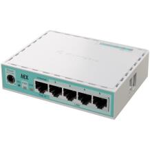 Mikrotik hEX refresh маршрутизатор E50UG 5x 10/100/1000M порты, 1x USB 2.0, 1x PoE, 512MB ОЗУ