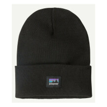 Patagonia Cepure EVERYDAY Beanie, PATAGONIA, 0198077389378, 2-ply 100% recycled polyester, Svars: 96g, Krāsa: BLACK