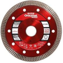 Draumet Diamantketas MUDEL 8954325, 125 mm, 1,2 mm, 22,2 mm, X tüüp, 10 mm