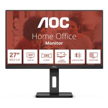 Aoc LCD монитор Q27E3UMF 68.6 см 2560 x 1440 QHD 300 кд/м² регулируемая подставка USB хаб встроенные динамики