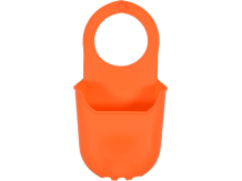 Virtuves sūkļa turētājs FALA, 74788, silikons, oranžs, 200x100 mm