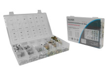 Keermestatud neetide komplekt M3-M10 (300 tk.) 11360 SILVER