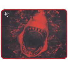White Shark Hiirepad SKY WALKER M, 35cm, 32cm, 0.3cm, must ja punane, pehme, kummist, mikrokiud