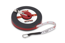 Рулетка 12,5мм x 20м, стекловолокно, с крючком Kreator