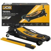 Zema profila hidrauliskais domkrats JCB-T815011L JCB 4t 96–595 mm, pagriežamie aizmugurējie riteņi