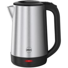 Eldom Belaidė arbatinukas CS30, 2L, 2000W, sidabrinė, 220-240V, 50-60Hz, 1 vnt, automatinis išsijungimas, apsauga nuo perkaitimo