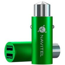 Navitel automobilių adapteris UC323, 5 V, 12-24 V, 2 USB prievadai, 0.05 kg