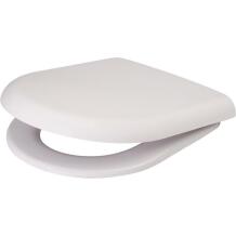 Cersanit WC kaas Merida 693749, 45.8 cm, 36.7 cm, 0.58 cm, valge, plastmass, antibakteriaalne