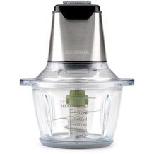 Gastroback Mini hakkija 40961, 0,6 L, 400 W, 2 kiirus, 3 tera, klaasist kauss, roostevaba teras, nupud