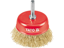Diskveida birste, 75mm, YT-4750 YATO