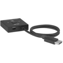 Club3D VIDEO SWITCH DP 2IN-1 CSV-1009, 8K, 3x DisplayPort, 0.5m, черный