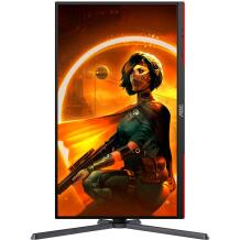 AOC monitorius Q27G3XMN/BK, 27", VA, 16:9, 180 Hz, 1 ms, 2560 x 1440, 700 cd/m², 2 HDMI, juodas