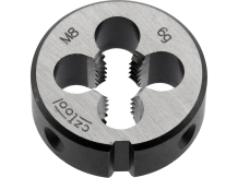 M8 Vītņu Grieze, Cztool, 24550, Augstas kvalitātes tērauds, 1.25 mm vītne