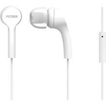 Koss Kõrvaklapid KEB9iW, 16Ω, 18-20kHz, stereo, 3.5 mm, in-ear, mikrofon, valge