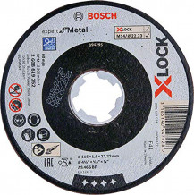X-LOCK abrazīvais disks Expert for Metal 2608619252 BOSCH