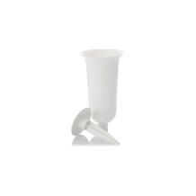 Form Plastic vaas 4311753, 327mm, 130mm, ümmargune, valge, plastmass