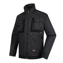 Stretch jakk, 2XL, tumehall, Pesso, DSSTRETCHPN2XL, 98% puuvill, 2% elastaan, Funktsionaalsed taskud