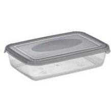 Nhg Контейнер для хранения Polar box 2724054, 0.90л, 206мм, серый, ПП, безопасен для посудомоечной машины