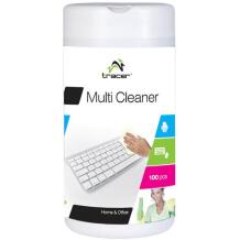 Tracer Valymo servetėlės TRASRO42098, 100 vnt., Multi Cleaner, skirtos įvairioms paviršiams, klaviatūroms