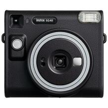 Fujifilm kohesuskaamera INSTAXSQUARESQ40BLACK, must, liitiumaku, objektiiv 65.75mm f/12.6, lähivõte 30-48cm