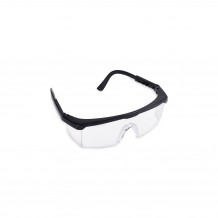Защитные очки с прозрачным стеклом, черная кромка Kreator