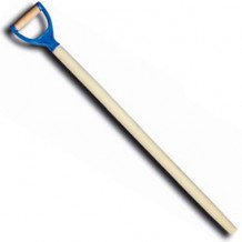 Деревянная ручка для лопаты, с пластиковой ручкой 37ммx100см