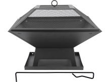 STEEL FIRE PIT WITH LID 45 X 45CM 99715 LUND