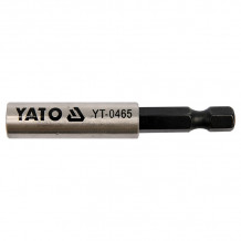 Uzgaļu turētājs 1/4'', 60mm, magnētisks YT-0465 YATO