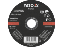 Griezējdisks 125X1,0X22,2mm YT-61025 YATO