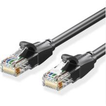 Vention патч-кабель IBEBG, 1.5m, 1000Mbps, U-UTP, черный, универсальная совместимость, прочный