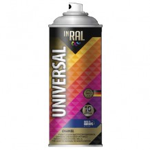 Email aerosool universaalne, kollane, RAL1018, 400ml, 26-7-6-039 INRAL