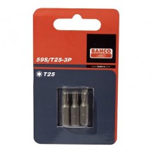 Biti Torx T20 1/4" 25mm 3gab 59S/T20-3P BAHCO