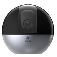 Ezviz E6 CS-E6 Iekštelpu Panorāmas 5MP 2K Viedā Wi-Fi / LAN 360 Kamera MicroSD / Nakts Redzamība Pelēka